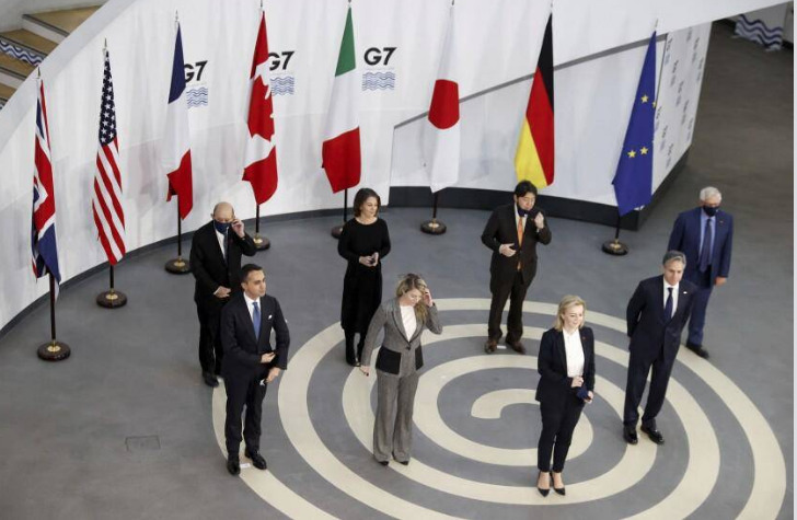 G7 warnt davor, schnell auf Angriffe in der Ukraine zu reagieren