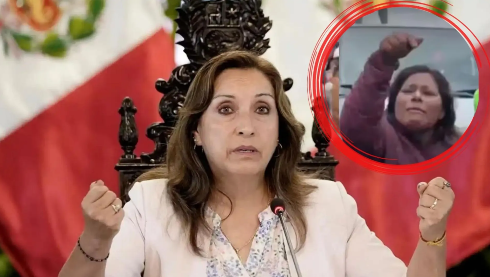 Presidenta De Perú Dina Boluarte Es Agredida: La Insultan Y Le Halan El ...